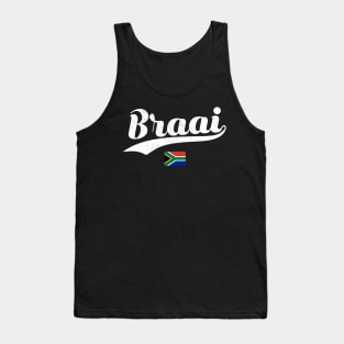 Braai Classic | South Africa BBQ | Boerewors | Nou Gaan Ons Braai | Potjiekos And Chill | Lekker Braai Time Tank Top